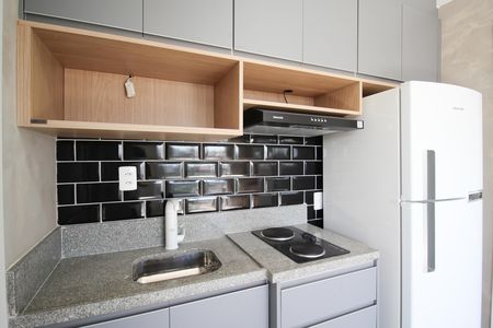 Studio para alugar com 27m², 1 quarto e sem vaga Studio para alugar com 27m², 1 quarto e sem vagaCozinha