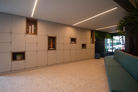 Apartamento para alugar com 43m², 1 quarto e sem vaga Apartamento para alugar com 43m², 1 quarto e sem vagaHall