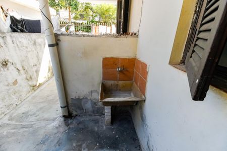 Casa para alugar com 58m², 2 quartos e sem vaga Casa para alugar com 58m², 2 quartos e sem vagaDetalhe da area de serviço