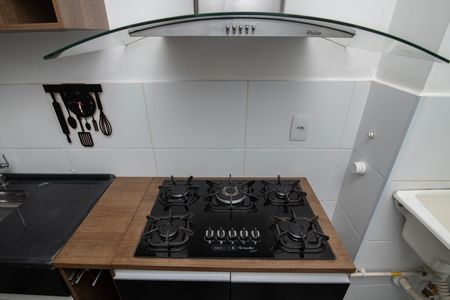 Cozinha de apartamento para alugar com 2 quartos, 45m² em Jardim Amanda Ii, Hortolândia