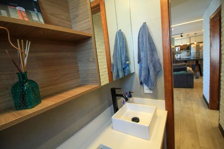 Apartamento à venda com 74m², 2 quartos e 2 vagasBanheiro