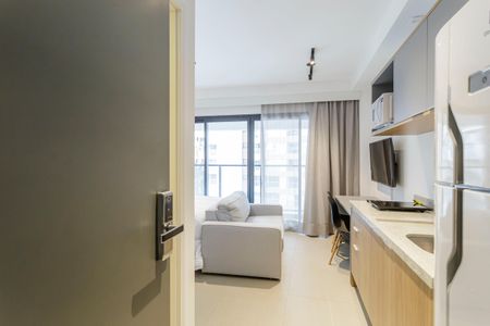 Studio para alugar com 26m², 1 quarto e sem vagaSala/Quarto
