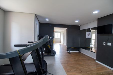 Apartamento para alugar com 43m², 2 quartos e 1 vagaÁrea comum - Academia