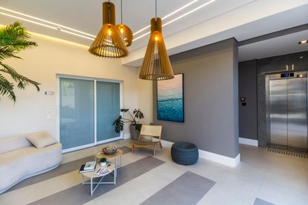 Apartamento para alugar com 45m², 2 quartos e 1 vagaHall social