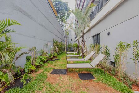 Studio para alugar com 25m², 1 quarto e sem vagaPiscina