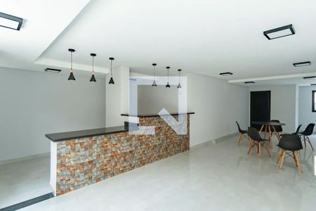 Apartamento para alugar com 46m², 2 quartos e 1 vagaÁrea comum - Salão de festas