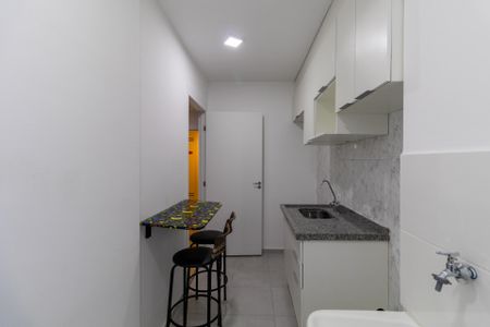 Studio para alugar com 27m², 1 quarto e sem vagaCozinha e Área de Serviço