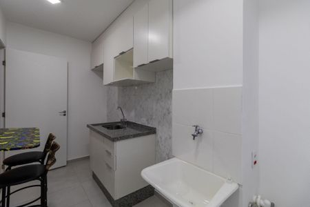 Studio para alugar com 27m², 1 quarto e sem vagaCozinha e Área de Serviço