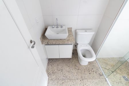 Apartamento à venda com 82m², 3 quartos e 2 vagasBANHEIRO DA SUITE