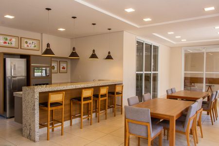 Apartamento à venda com 82m², 3 quartos e 2 vagasÁREA COMUM - SALÃO GOURMET