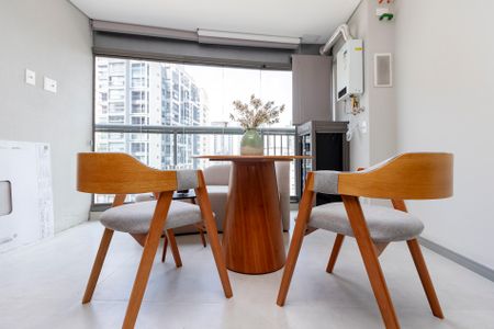 Studio para alugar com 32m², 1 quarto e 1 vagaVaranda