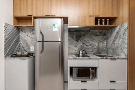 Studio para alugar com 32m², 1 quarto e 1 vagaCozinha