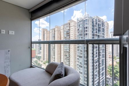 Studio para alugar com 32m², 1 quarto e 1 vagaVaranda