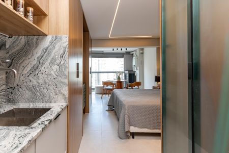 Studio para alugar com 32m², 1 quarto e 1 vagaCozinha