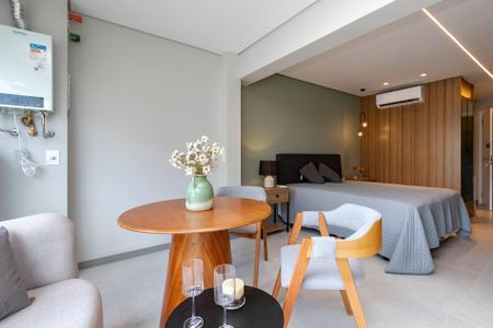 Studio para alugar com 32m², 1 quarto e 1 vagaVaranda