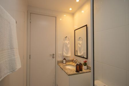 Apartamento à venda com 68m², 3 quartos e 2 vagasBanheiro Social
