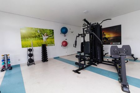 Apartamento à venda com 64m², 2 quartos e 2 vagasÁrea comum - Academia