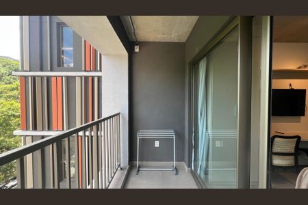 Studio à venda com 23m², 1 quarto e sem vagaVaranda