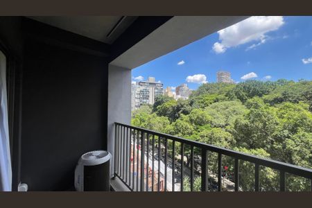 Studio à venda com 23m², 1 quarto e sem vagaVaranda
