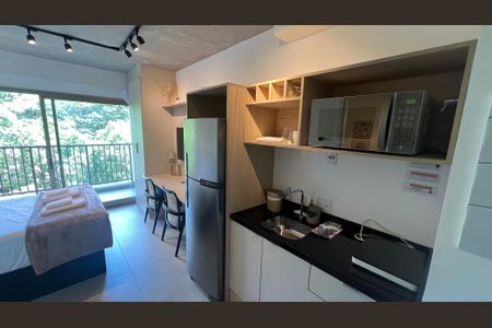 Studio à venda com 23m², 1 quarto e sem vagaCozinha