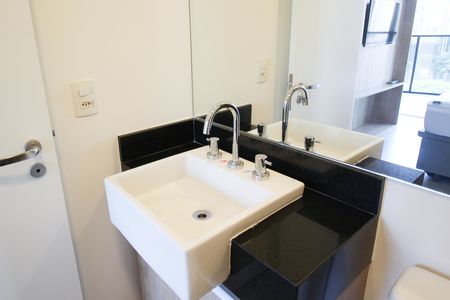 Studio para alugar com 45m², 1 quarto e 1 vaga Studio para alugar com 45m², 1 quarto e 1 vagaBanheiro