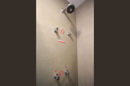 Studio para alugar com 45m², 1 quarto e 1 vaga Studio para alugar com 45m², 1 quarto e 1 vagaBanheiro