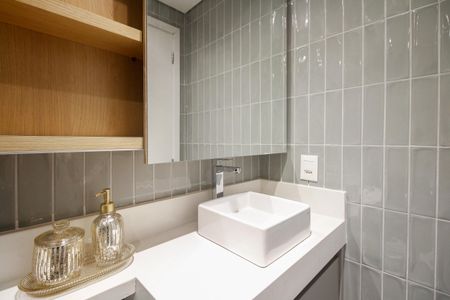 Studio para alugar com 25m², 1 quarto e sem vaga Studio para alugar com 25m², 1 quarto e sem vagaBanheiro