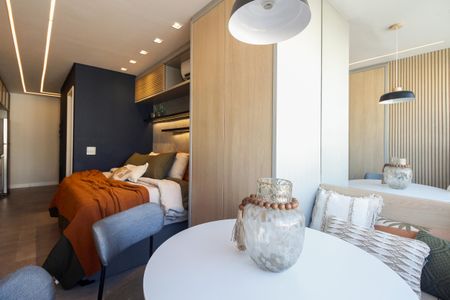 Studio para alugar com 25m², 1 quarto e sem vaga Studio para alugar com 25m², 1 quarto e sem vagaStudio - Varanda