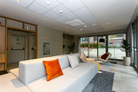 Studio para alugar com 25m², 1 quarto e sem vaga Studio para alugar com 25m², 1 quarto e sem vagaCondomínio - Salão de Festas