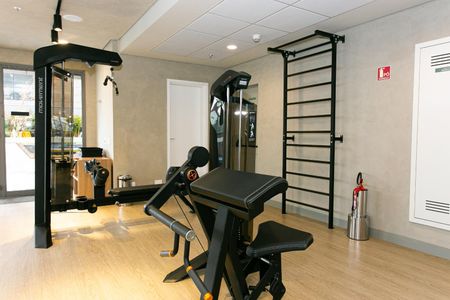 Studio para alugar com 25m², 1 quarto e sem vaga Studio para alugar com 25m², 1 quarto e sem vagaCondomínio - Academia