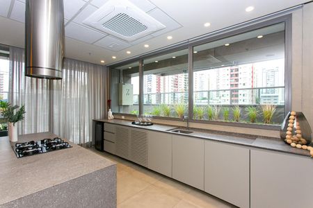 Studio para alugar com 25m², 1 quarto e sem vaga Studio para alugar com 25m², 1 quarto e sem vagaCondomínio - Salão de Festas