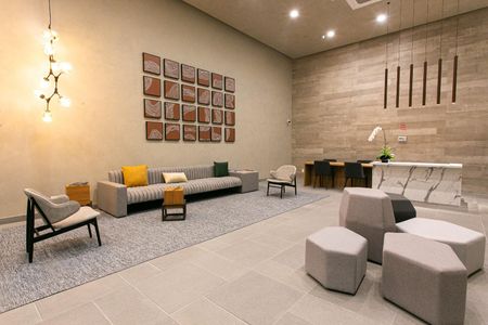 Studio para alugar com 25m², 1 quarto e sem vaga Studio para alugar com 25m², 1 quarto e sem vagaCondomínio - Hall