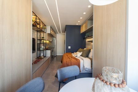 Studio para alugar com 25m², 1 quarto e sem vaga Studio para alugar com 25m², 1 quarto e sem vagaStudio - Varanda