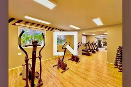 Apartamento à venda com 28m², 1 quarto e sem vaga Apartamento à venda com 28m², 1 quarto e sem vagaAcademia