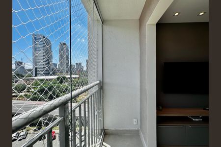 Apartamento à venda com 28m², 1 quarto e sem vaga Apartamento à venda com 28m², 1 quarto e sem vagaSacada Integrada