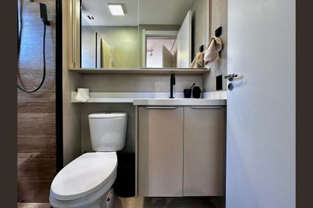 Apartamento à venda com 28m², 1 quarto e sem vaga Apartamento à venda com 28m², 1 quarto e sem vagaBanheiro Suíte