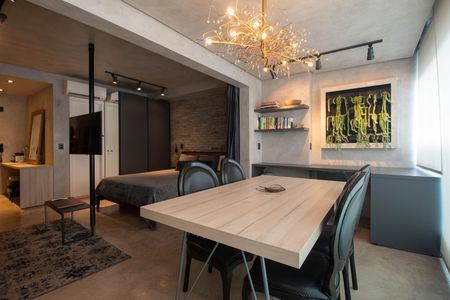 Apartamento à venda com 42m², 1 quarto e 1 vaga Apartamento à venda com 42m², 1 quarto e 1 vagaSala de Jantar