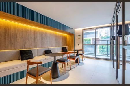 Studio à venda com 25m², 1 quarto e sem vagaÁrea comum