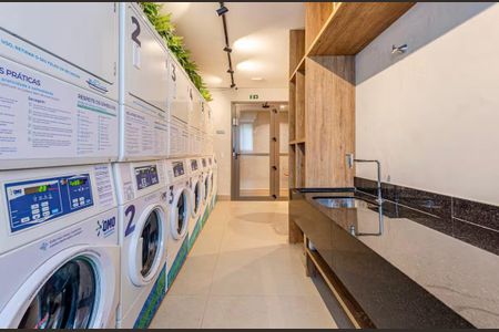 Studio à venda com 25m², 1 quarto e sem vagaLavanderia