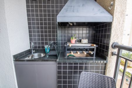 Apartamento para alugar com 53m², 2 quartos e 1 vagaSacada - Churrasqueira