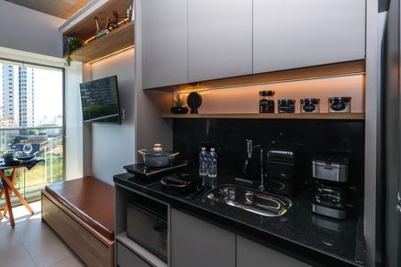 Studio para alugar com 25m², 1 quarto e sem vaga Studio para alugar com 25m², 1 quarto e sem vagaCozinha