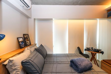 Studio para alugar com 25m², 1 quarto e sem vaga Studio para alugar com 25m², 1 quarto e sem vagaQuarto