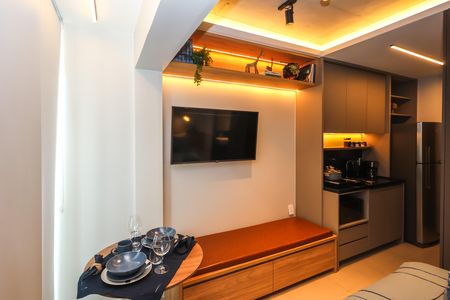 Studio para alugar com 25m², 1 quarto e sem vaga Studio para alugar com 25m², 1 quarto e sem vagaQuarto