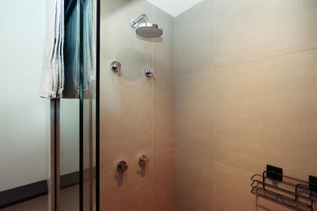 Studio para alugar com 25m², 1 quarto e sem vaga Studio para alugar com 25m², 1 quarto e sem vagaBanheiro