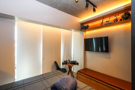 Studio para alugar com 25m², 1 quarto e sem vaga Studio para alugar com 25m², 1 quarto e sem vagaQuarto