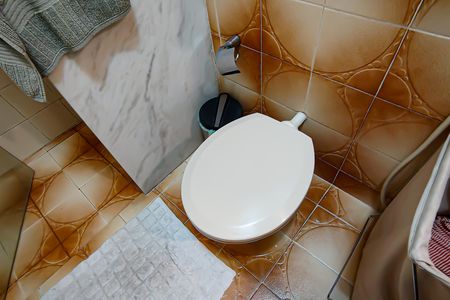 Casa de condomínio à venda com 259m², 4 quartos e 1 vagaBanheiro da Suíte 2