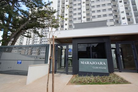 Apartamento para alugar com 46m², 2 quartos e 1 vagaFachada e portaria