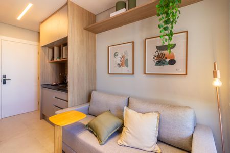 Apartamento para alugar com 27m², 1 quarto e sem vaga Apartamento para alugar com 27m², 1 quarto e sem vagaSala