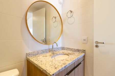 Apartamento para alugar com 27m², 1 quarto e sem vaga Apartamento para alugar com 27m², 1 quarto e sem vagaBanheiro da Suíte