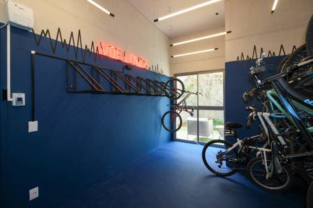 Apartamento para alugar com 27m², 1 quarto e sem vaga Apartamento para alugar com 27m², 1 quarto e sem vagaÁrea comum - Bicicletario